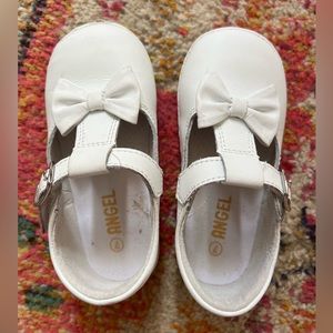 Angel Minnie Bow Leather Mary Janes